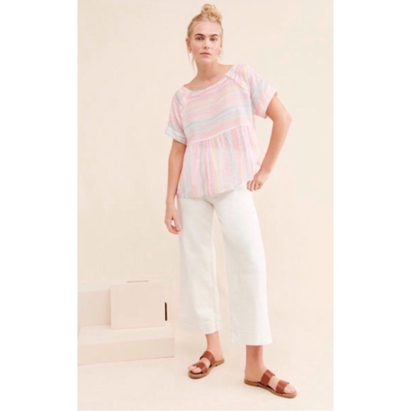 NWT Anthropology Embroidered Top - Picture 2 of 8